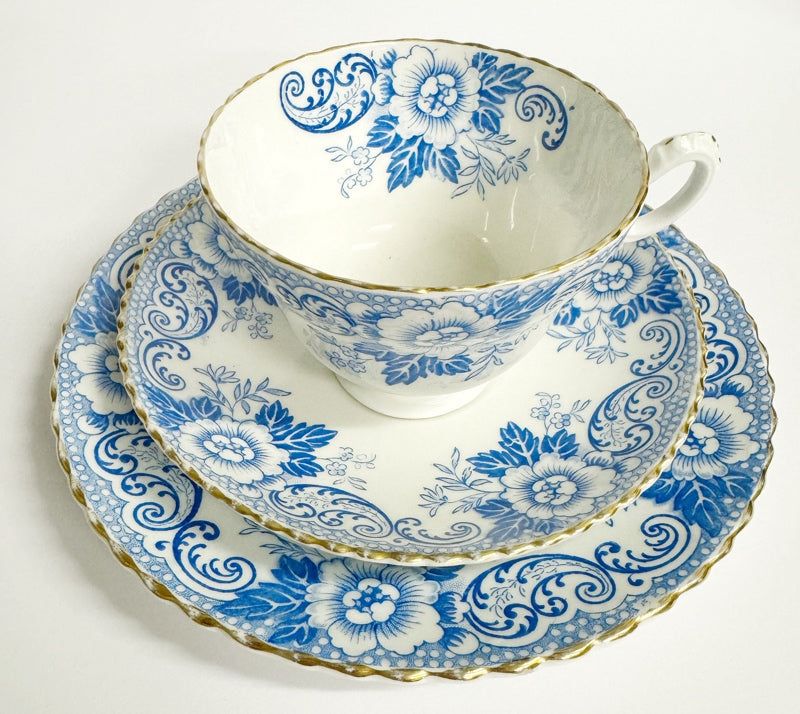 "ROUEN" Teacup, Saucer & Sideplate England