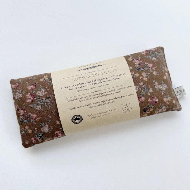 Eye Pillow / Organic Lavender “Country Garden”