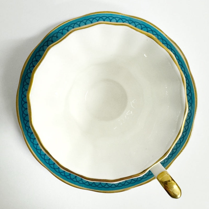 Queens Teacup & Saucer "Balmoral"