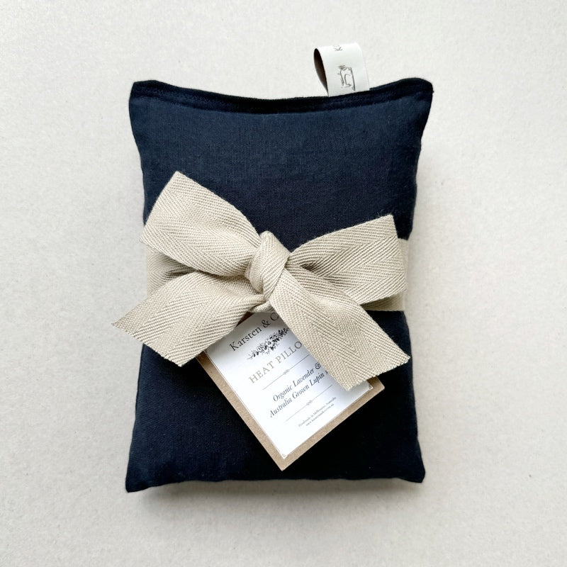 Linen Heat Pack - Pillow “Navy”