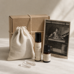 Load image into Gallery viewer, Organic Lavender gift set - lavender sachet and oils - karstenandco
