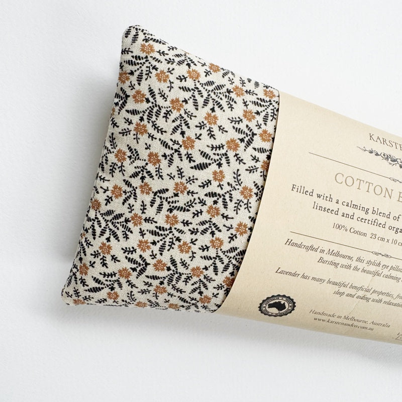 Eye Pillow / Organic Lavender “Autumn Leaves”