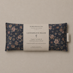 Load image into Gallery viewer, lavender eye pillow Australia - Organic lavender - navy floral - Karsten &amp; Co.
