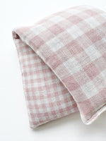 Load image into Gallery viewer, Organic Lavender Eye Pillow &quot;Pink Gingham&quot;
