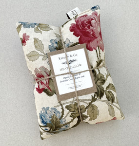 Organic Lavender & Lupin Heat Pack - Pillow “Floral Garden”