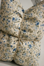 Load image into Gallery viewer, Organic Lavender &amp; Lupin Heat Pillow &quot;Antique Blue Rose&quot;
