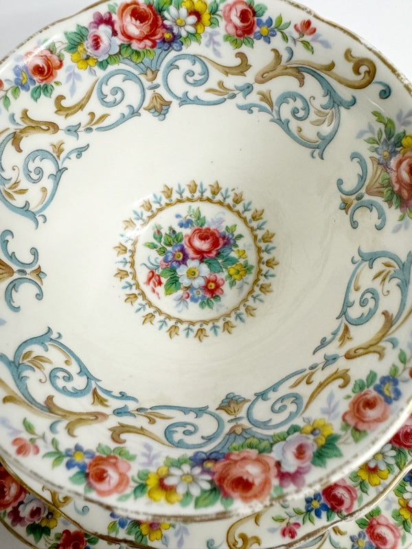 Tuscan "ORLEANS" Teacup, saucer & Sideplate