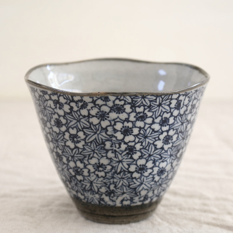 Japanese Teacup “Maple Blossom”