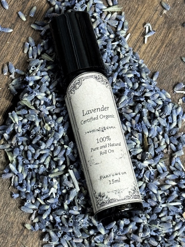 100% Certified Organic Lavender Roll On (ACO) 15ml