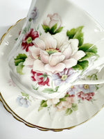 Load image into Gallery viewer, Royal Sutherland Fine Bone China Teacup, Saucer &amp; Side Plate
