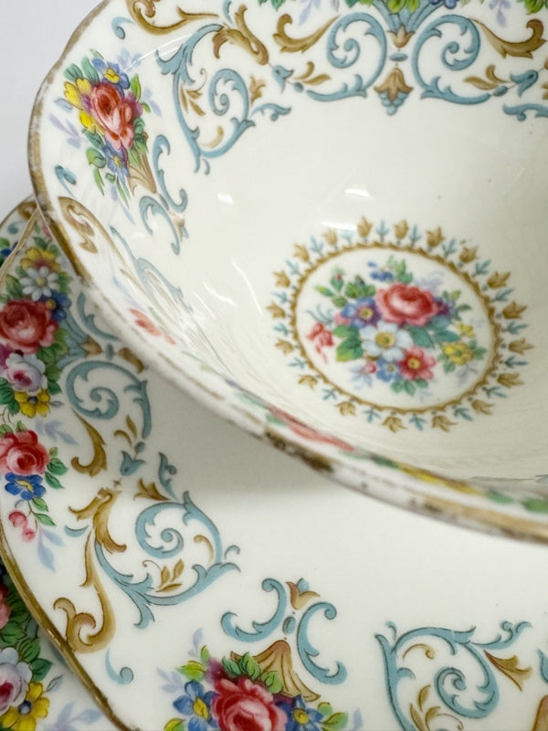 Tuscan "ORLEANS" Teacup, saucer & Sideplate