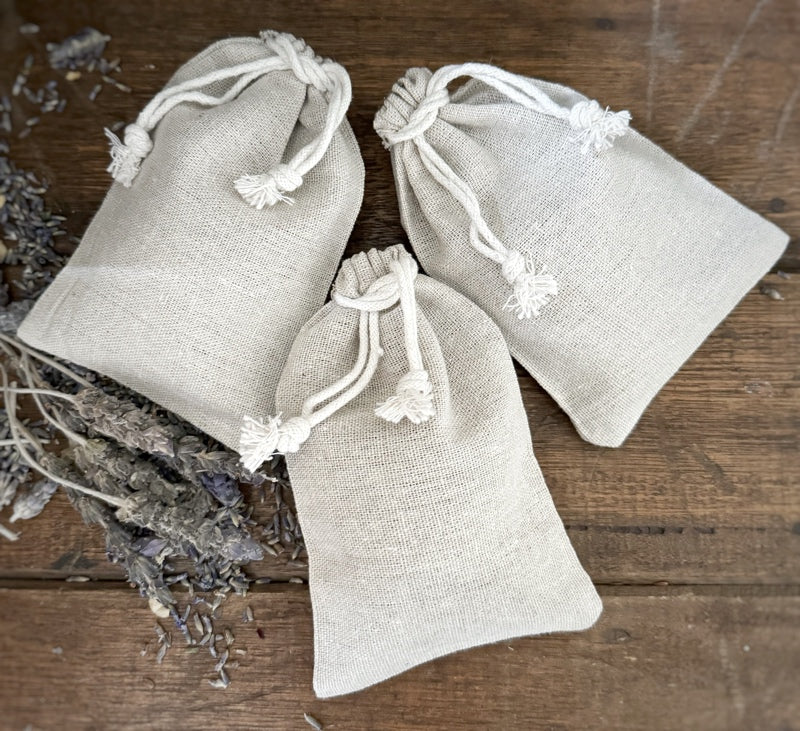 Organic Lavender Linen Sachets