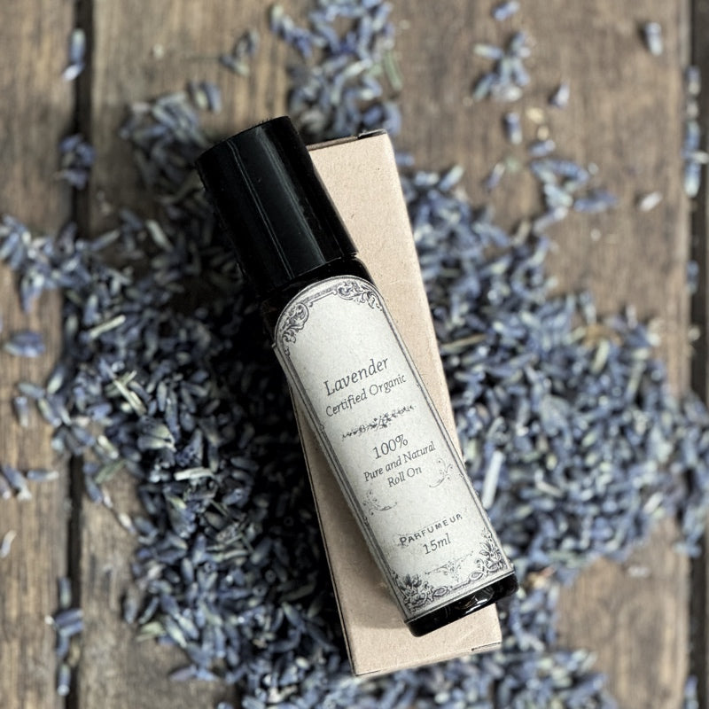 100% Certified Organic Lavender Roll On (ACO) 15ml