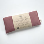 Load image into Gallery viewer, Natural Linen Eye Pillow, Organic Lavender &quot;Rose&quot;
