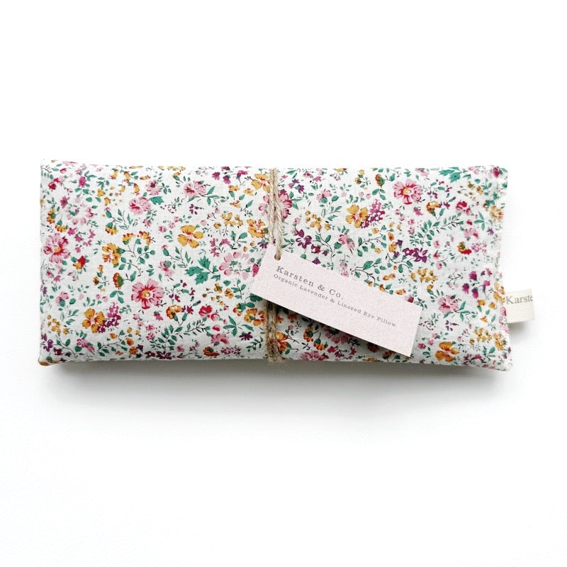 Organic Lavender Eye Pillow "Spring"